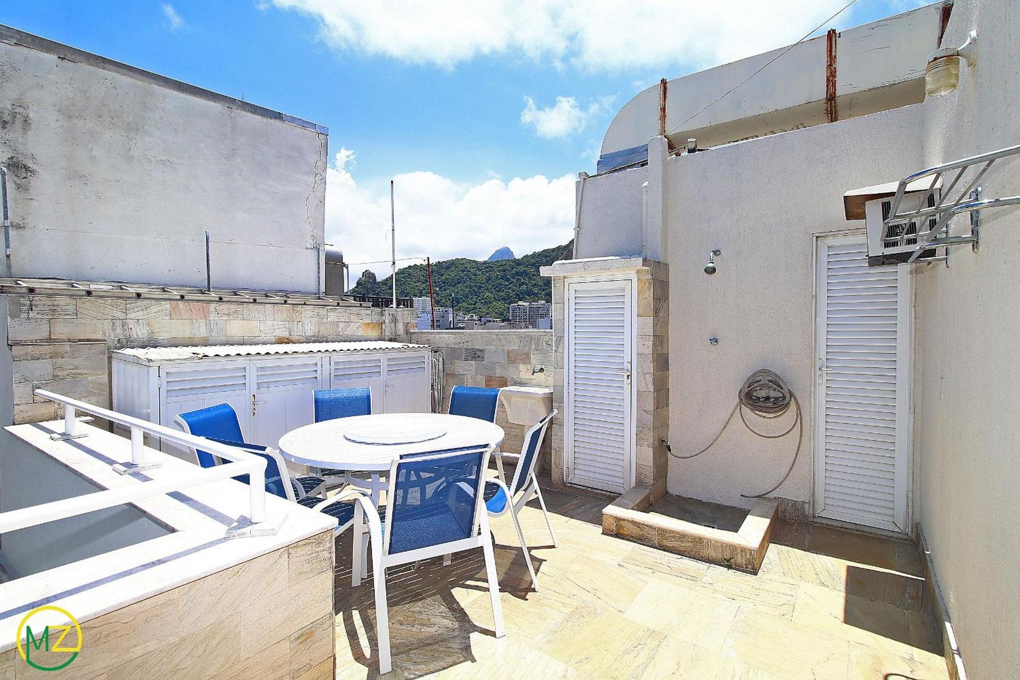 Apartamento Incrivel Cobertura Frente Mar Com Terraço Em Copacabana! Rio de Janeiro